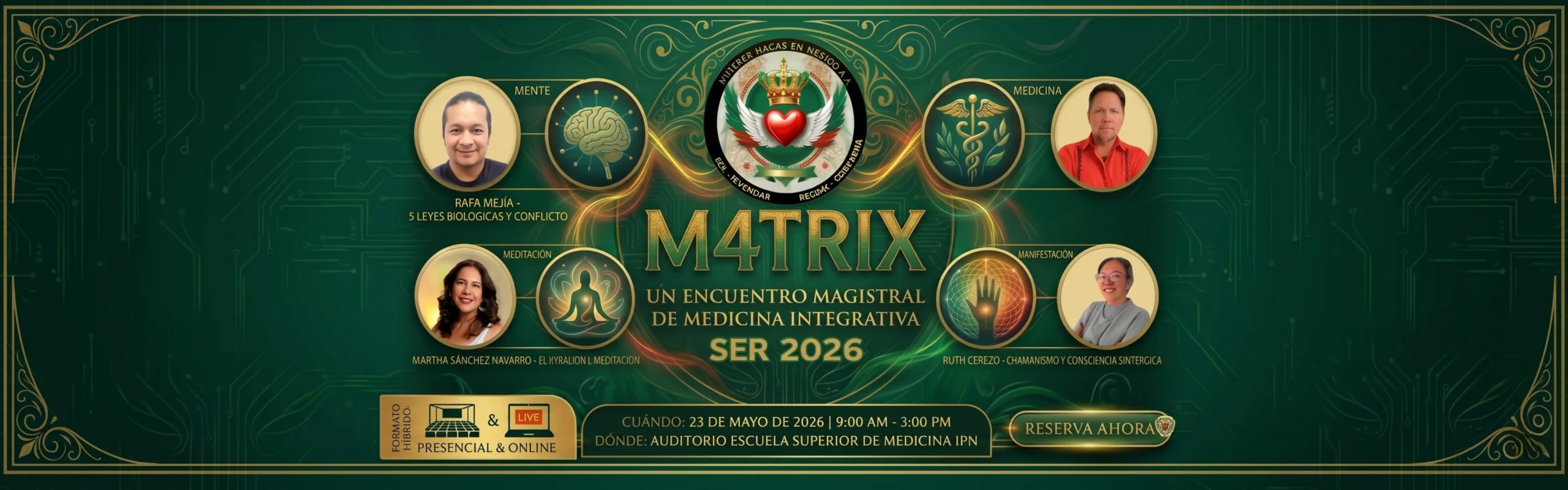 M4TRIX: Encuentro Magistral de Medicina Integrativa