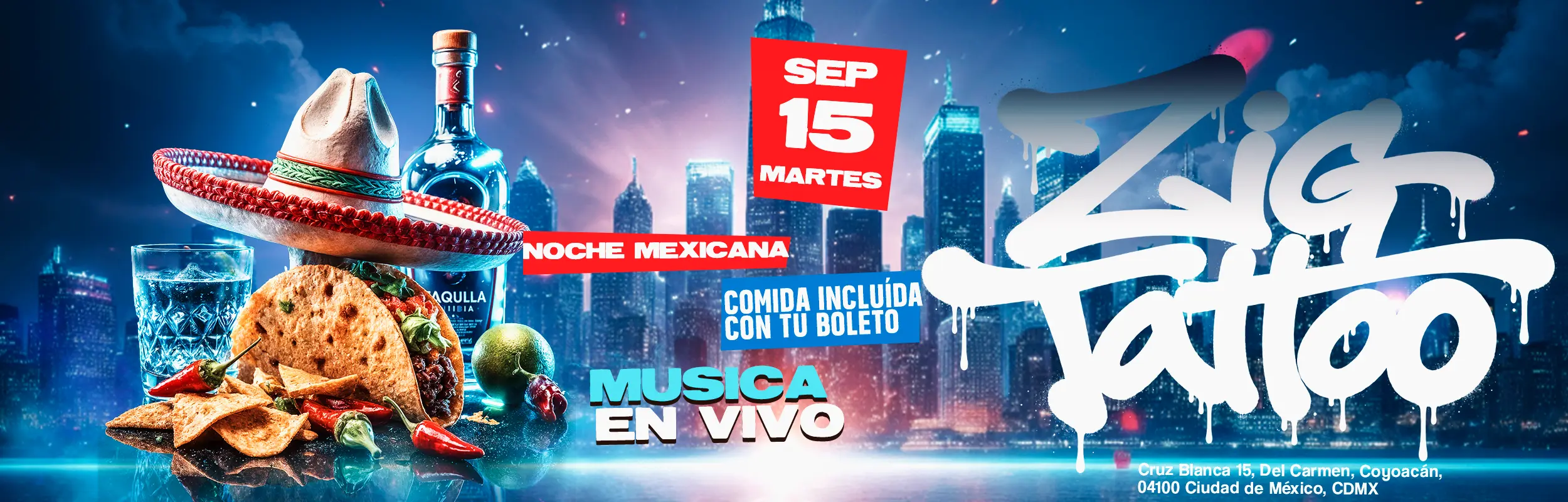 Preventa: Noche Mexicana